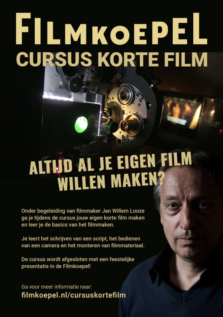 Cursus Korte Film in de Filmkoepel